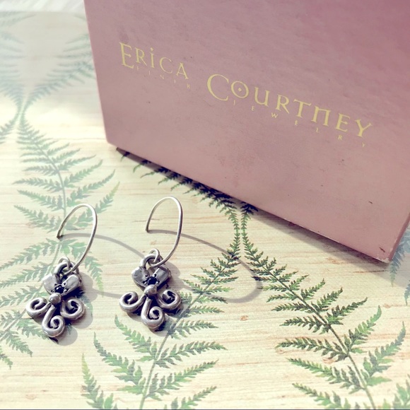 Erica Courtney Jewelry - Designer Erica Courtney Sterling Silver Earrings